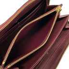 Louis Vuitton Wallet Monogram Vernis Zippy Rouge Fauvist Zip Around Leather — view 4