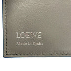 Loewe Card Case Light Blue Gray Leather — view 4