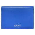 Loewe Card Case Light Blue Gray Leather