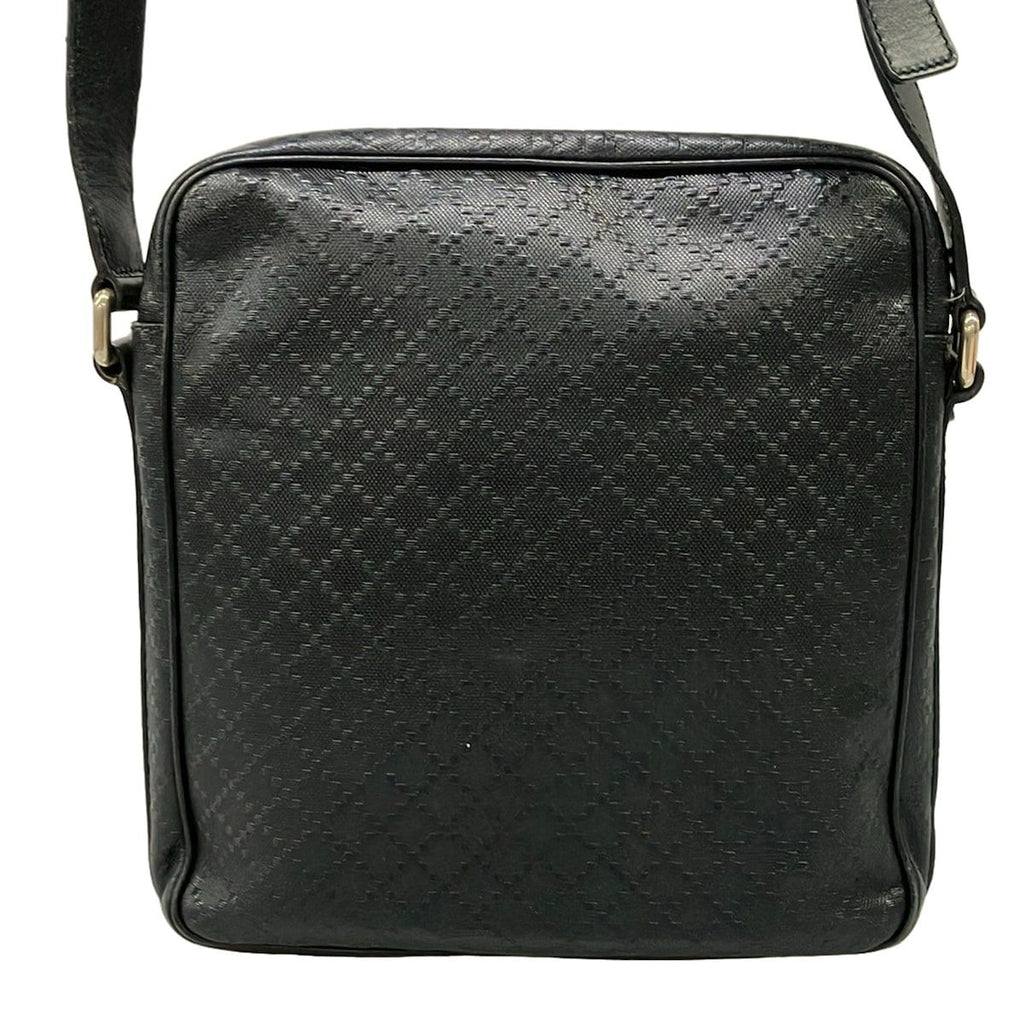 Gucci Shoulder Bag Bright Diamante Black Leather — view 3