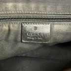 Gucci Shoulder Bag Bright Diamante Black Leather — view 8