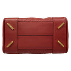 Loewe Handbag Amazona 75 Red Embossed Leather — view 5
