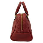 Loewe Handbag Amazona 75 Red Embossed Leather — view 4