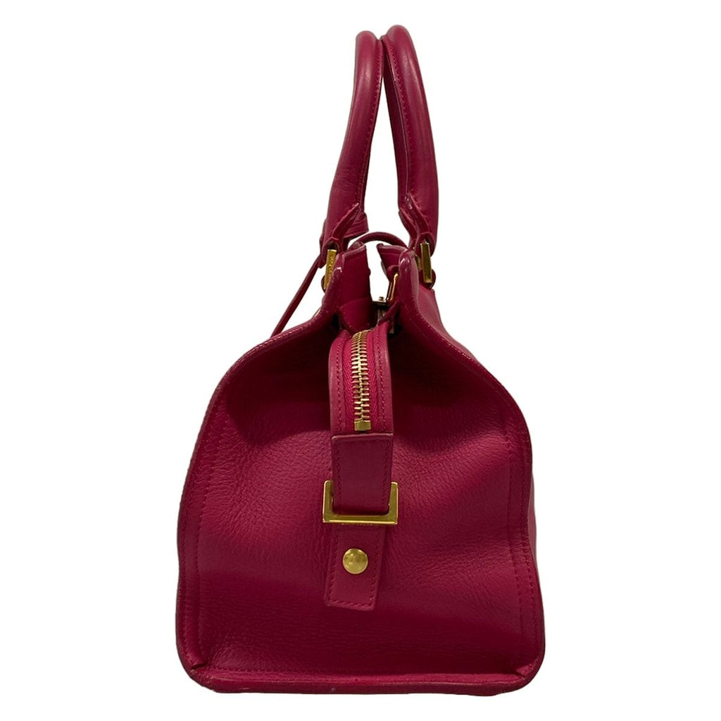 Saint Laurent Paris Handbag Petit Cabas Pink Leather — view 4