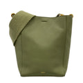 Celine Shoulder Bag Sangles Small Khaki Strap Removable