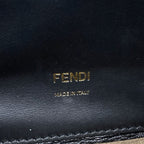 Fendi Shoulder Bag Canyu Black Chain Leather — view 8