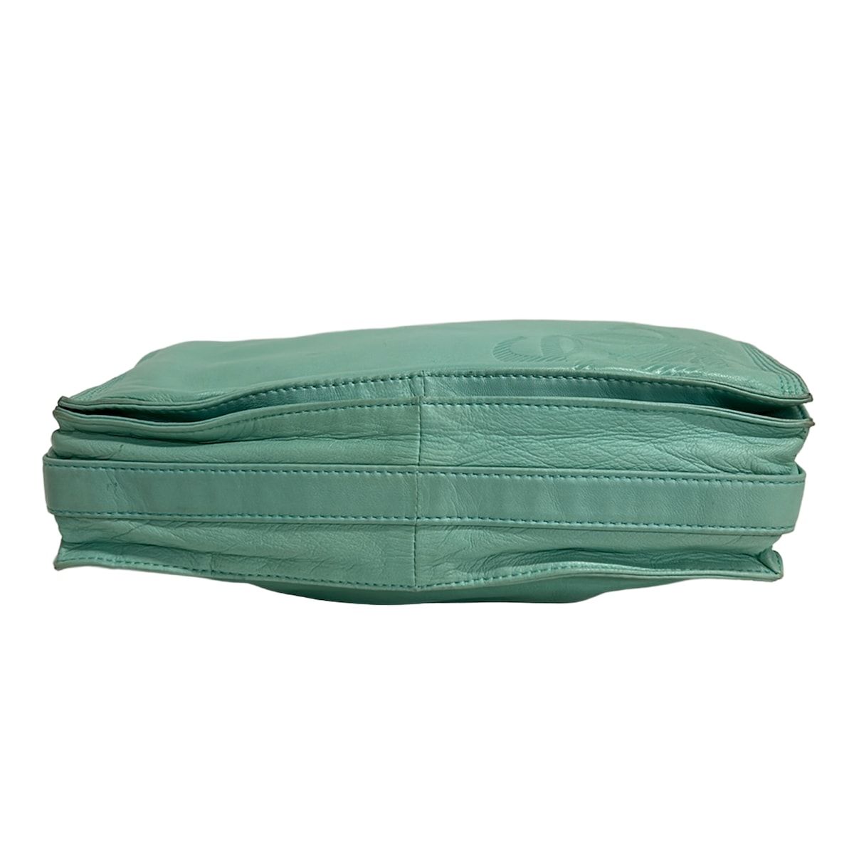 Loewe Shoulder Bag Green Leather — view 5
