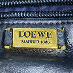 Loewe Shoulder Bag Green Leather — view 9