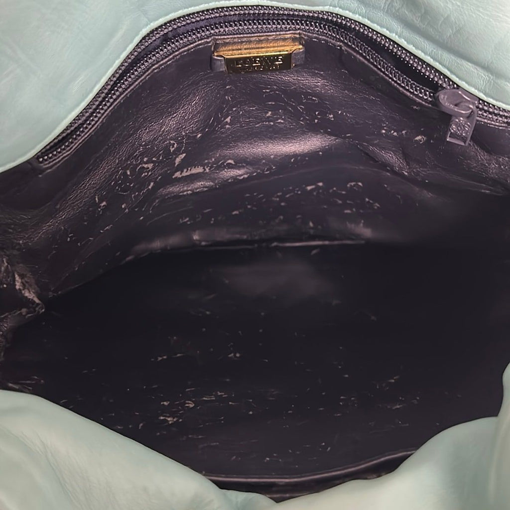 Loewe Shoulder Bag Green Leather — view 7