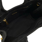 Prada Tote Canapa Black White — view 7