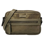 Gucci Shoulder Bag Imprime Khaki Leather