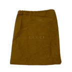 Gucci Shoulder Bag Imprime Khaki Leather — view 8