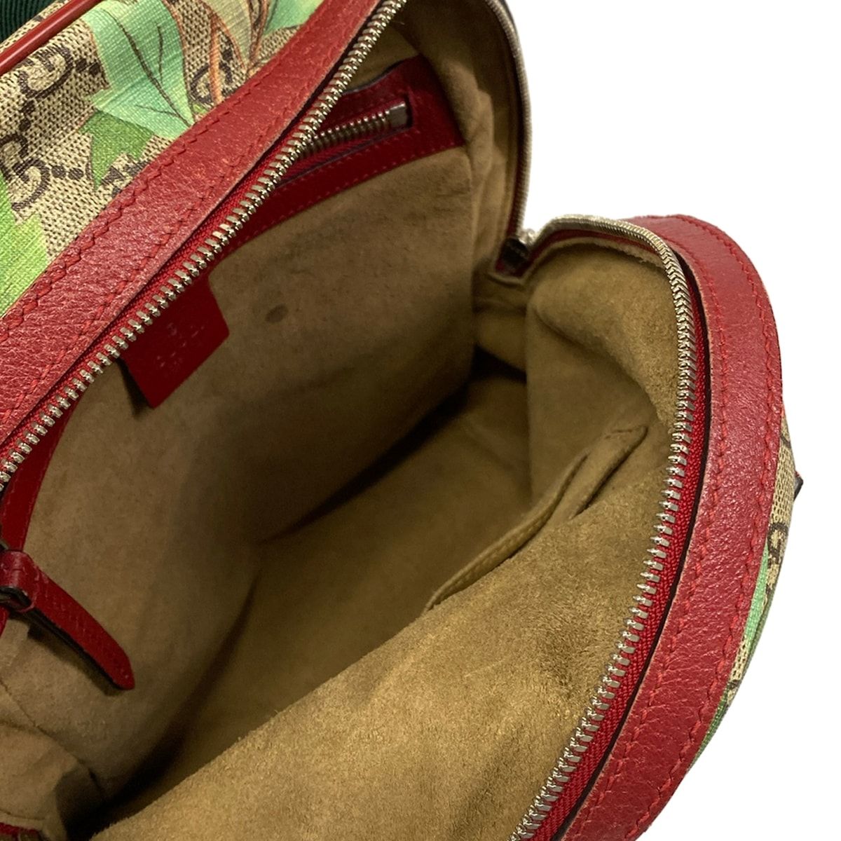 Gucci Backpack GG Supri Mutian Small Back Bordeaux Beige Multi Leather — view 7