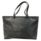 Gucci Shoulder Bag Imprime Black Leather