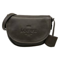 Loewe Shoulder Bag Heritage Dark Brown Leather