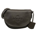 Loewe Shoulder Bag Heritage Dark Brown Leather