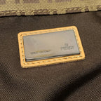 Fendi Shoulder Bag Zucca Pattern Beige Dark Brown Light Leather — view 8