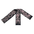 Louis Vuitton Scarf Bandeau LV Boarding Black Pink Ribbon