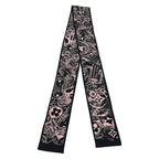 Louis Vuitton Scarf Bandeau LV Boarding Black Pink Ribbon — view 4