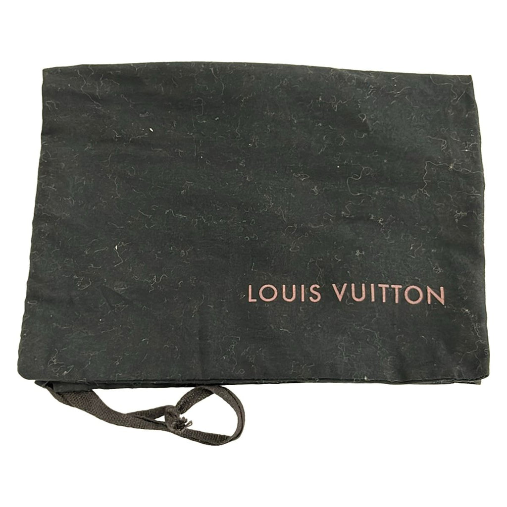Louis Vuitton Scarf Bandeau LV Boarding Black Pink Ribbon — view 5