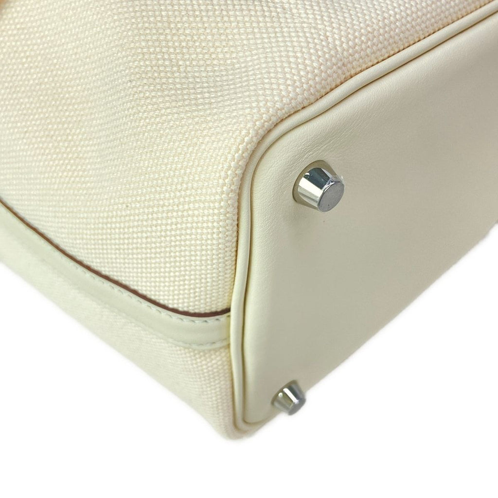 Hermes Handbag Picotin Lock Cargo PM Nata Silver — view 9