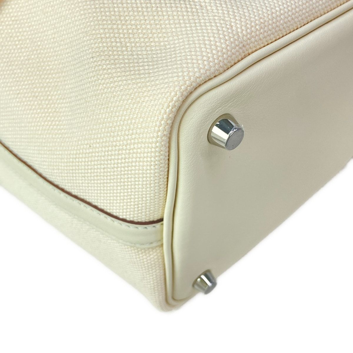 Hermes Handbag Picotin Lock Cargo PM Nata Silver — view 9