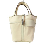 Hermes Handbag Picotin Lock Cargo PM Nata Silver — view 2