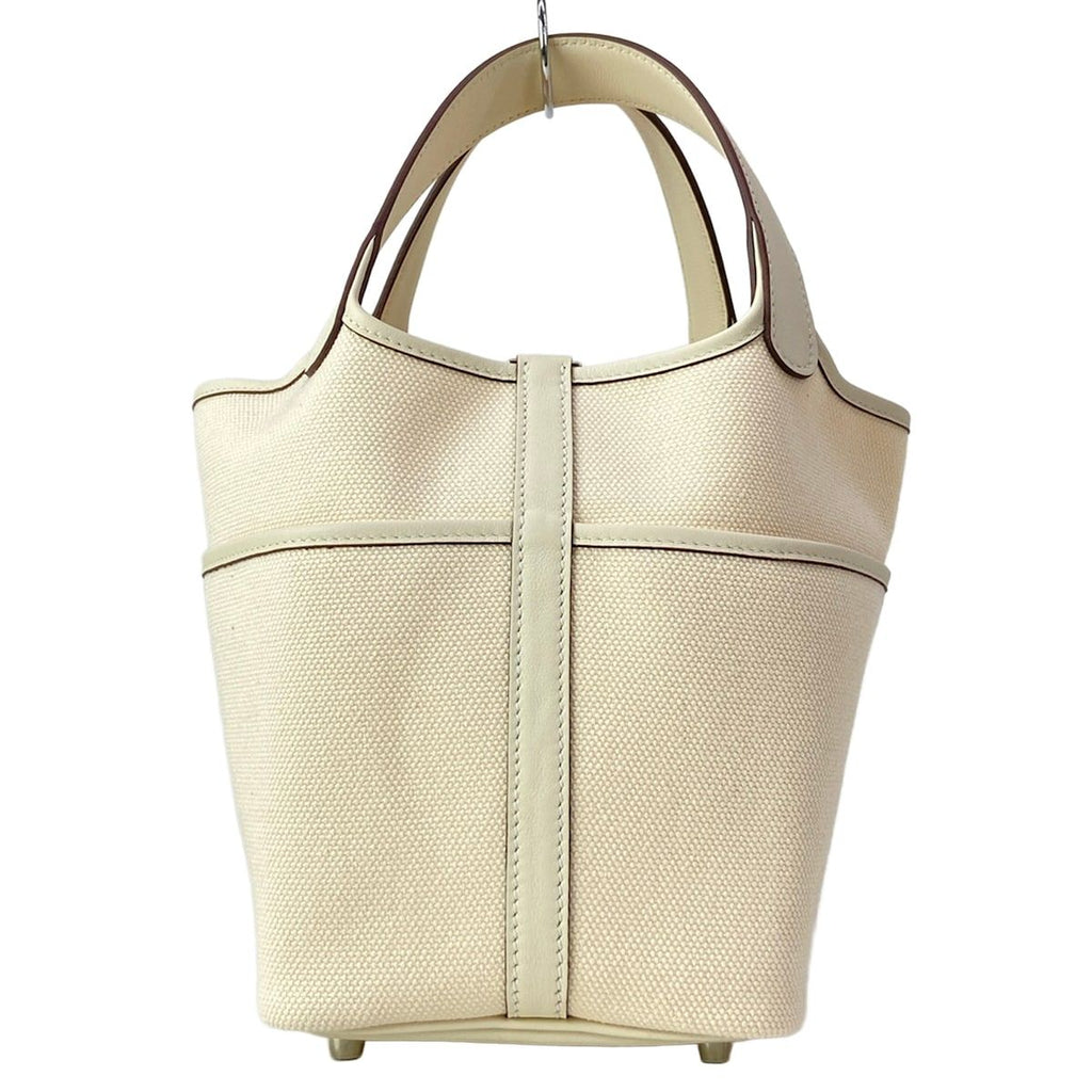 Hermes Handbag Picotin Lock Cargo PM Nata Silver — view 4