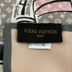 Louis Vuitton Scarf Bandeau Trunk Rose Poodle — view 2