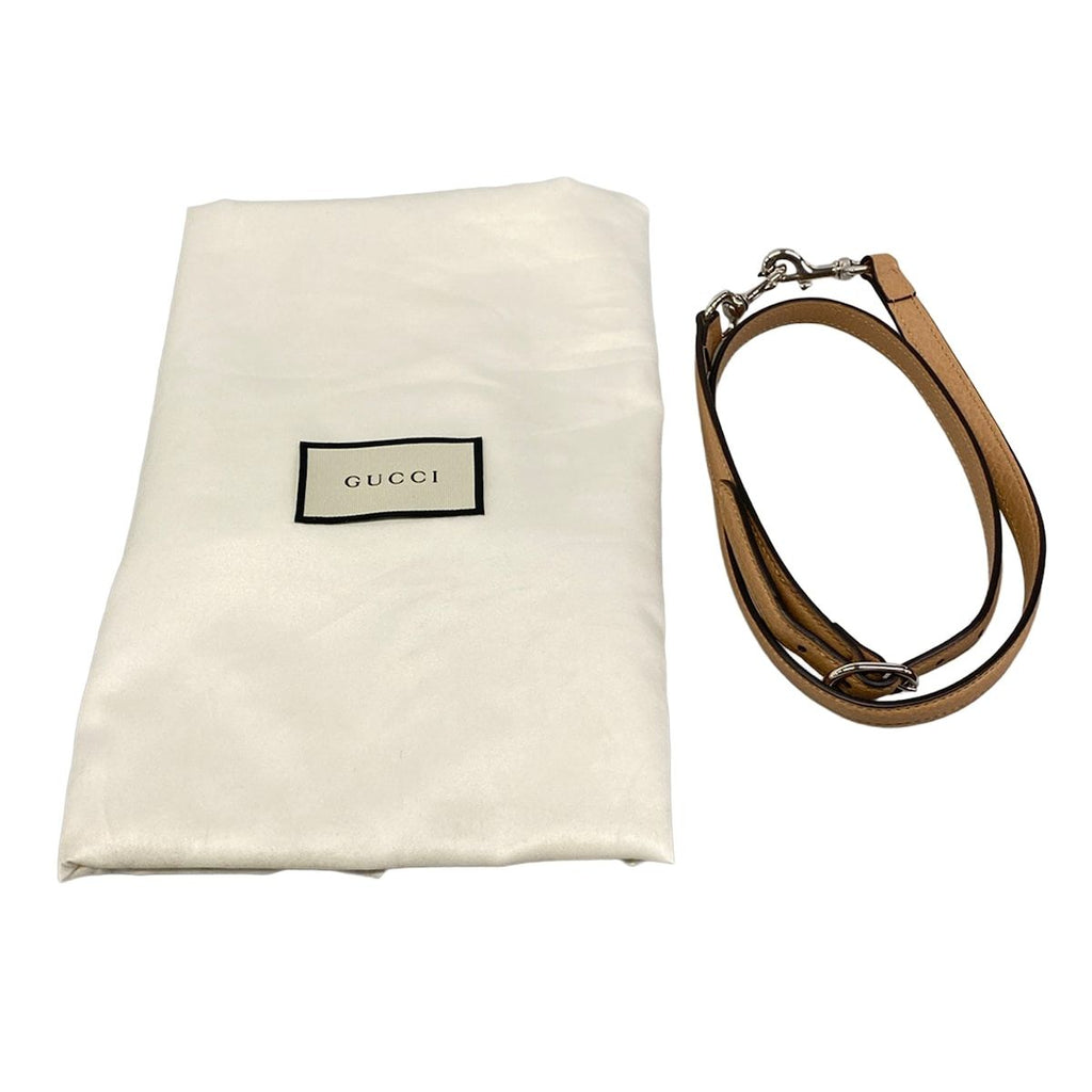 Gucci Handbag Bamboo Daily Brown Leather — view 8