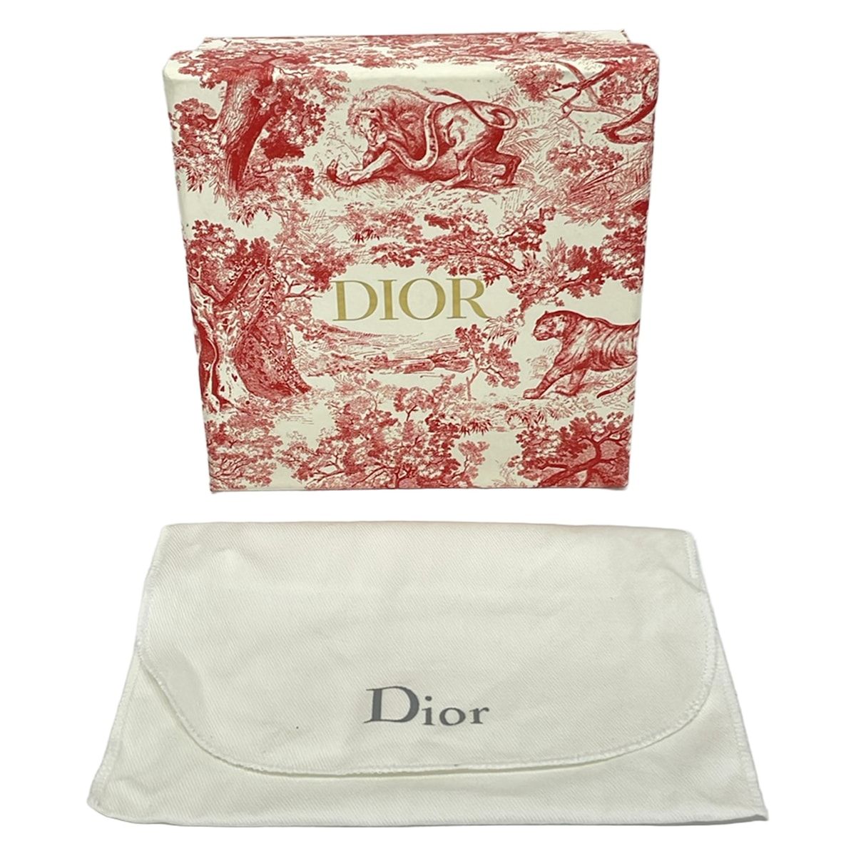Dior Bifold Wallet Lady Black Silver Leather — view 6