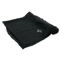 Louis Vuitton Shawl Black Lame Monogram Pattern Silk Scarf