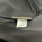 Louis Vuitton Shawl Black Lame Monogram Pattern Silk Scarf — view 3