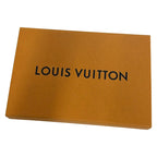 Louis Vuitton Shawl Black Lame Monogram Pattern Silk Scarf — view 5