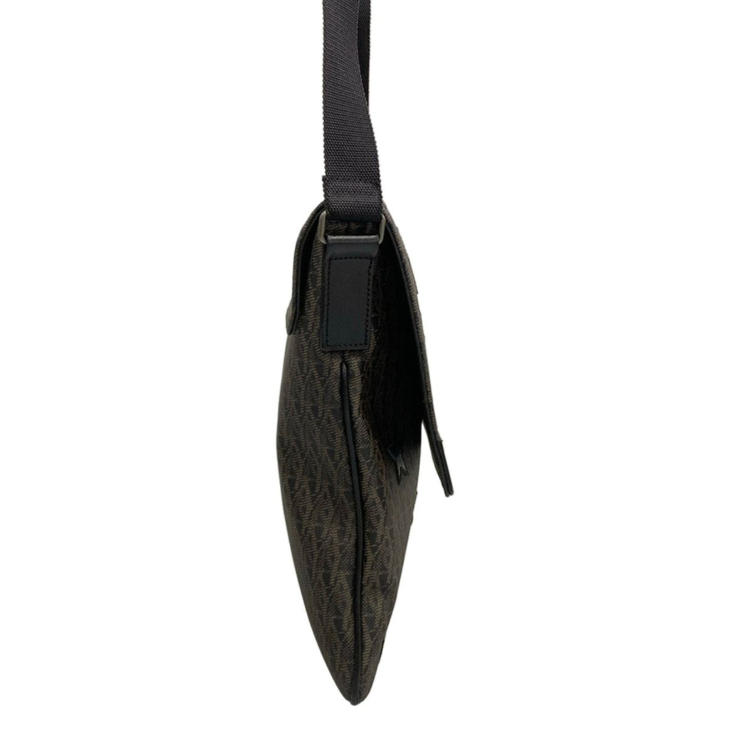 Saint Laurent Paris Shoulder Bag Black Beige Star Leather — view 2