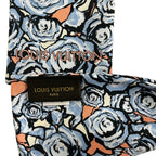 Louis Vuitton Scarf Bandeau Rock'n Roses Light Blue Light Pink White Ribbon — view 2