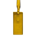 Fendi Shoulder Bag Pack Yellow Black Leather — view 2