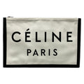 Celine Clutch Ivory Black
