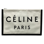 Celine Clutch Ivory Black