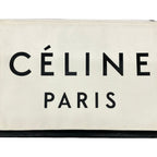 Celine Clutch Ivory Black — view 8