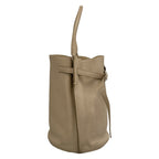 Celine Handbag Big Bag Bucket Gray Beige Leather — view 2