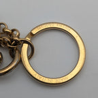 Louis Vuitton Porte Cles Capucines Key Holder Charm Gold Black LV Logo — view 7