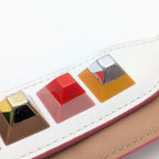 Fendi Shoulder Strap Long Studded Multicolor Silver — view 6