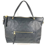 Louis Vuitton Handbag Bastille MM Monogram Empreinte Leather Noir Black
