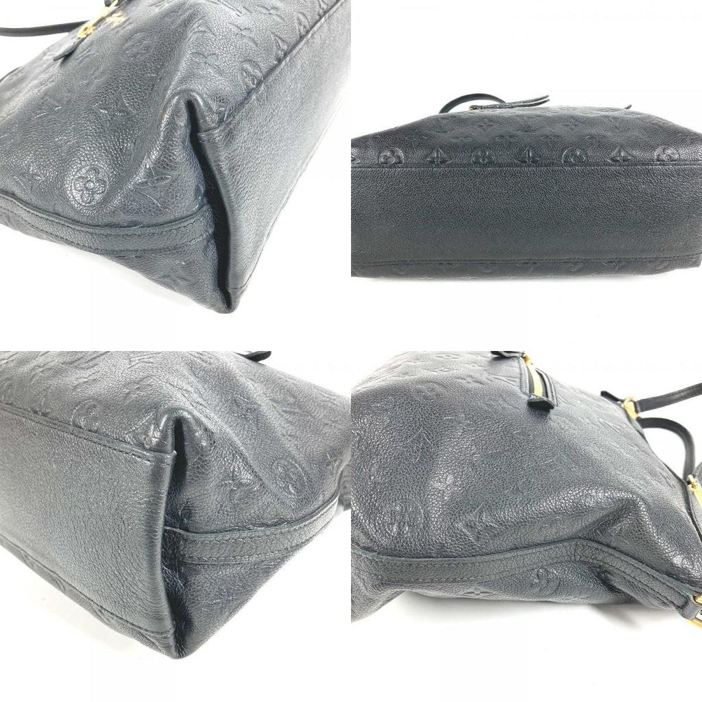 Louis Vuitton Handbag Bastille MM Monogram Empreinte Leather Noir Black — view 8