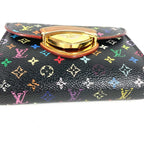 Louis Vuitton Trifold Wallet Portefeuille Joy Monogram Multicolor Canvas Violet — view 5