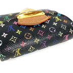 Louis Vuitton Trifold Wallet Portefeuille Joy Monogram Multicolor Canvas Violet — view 7