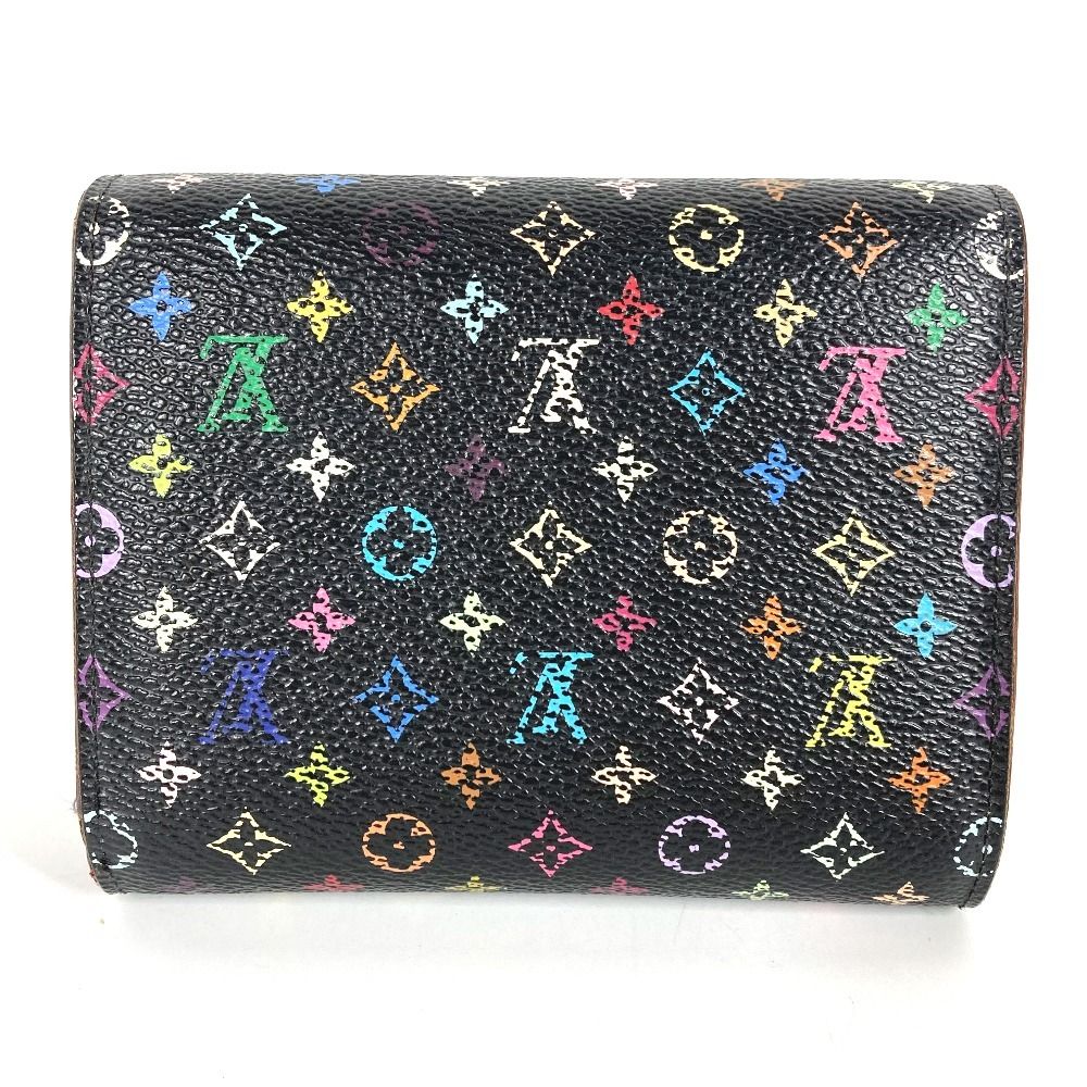 Louis Vuitton Trifold Wallet Portefeuille Joy Monogram Multicolor Canvas Violet — view 2