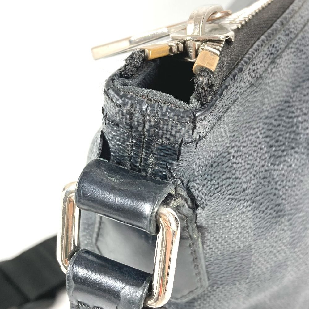 Louis Vuitton Shoulder Bag Mick PM Damier Graphite Canvas Black — view 3