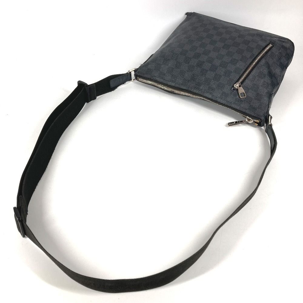 Louis Vuitton Shoulder Bag Mick PM Damier Graphite Canvas Black — view 2
